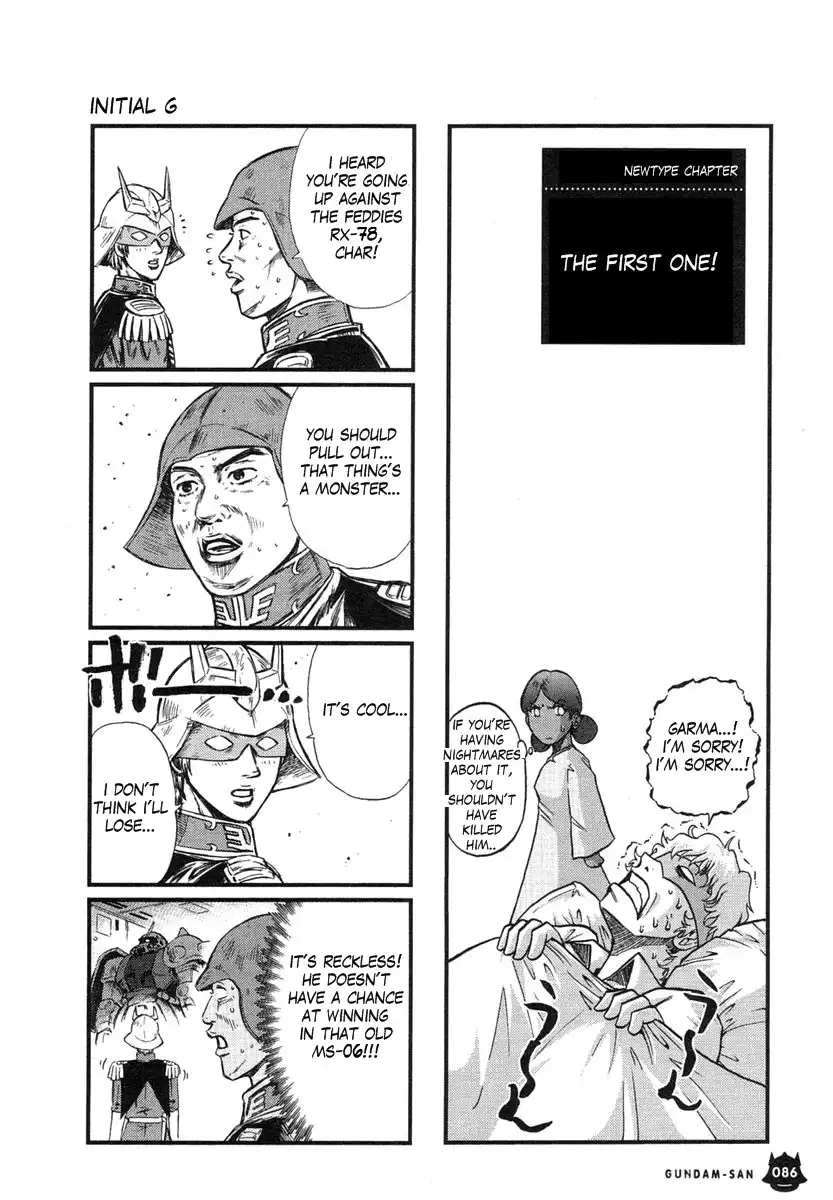 Mobile Suit Gundam-san Chapter 3 3